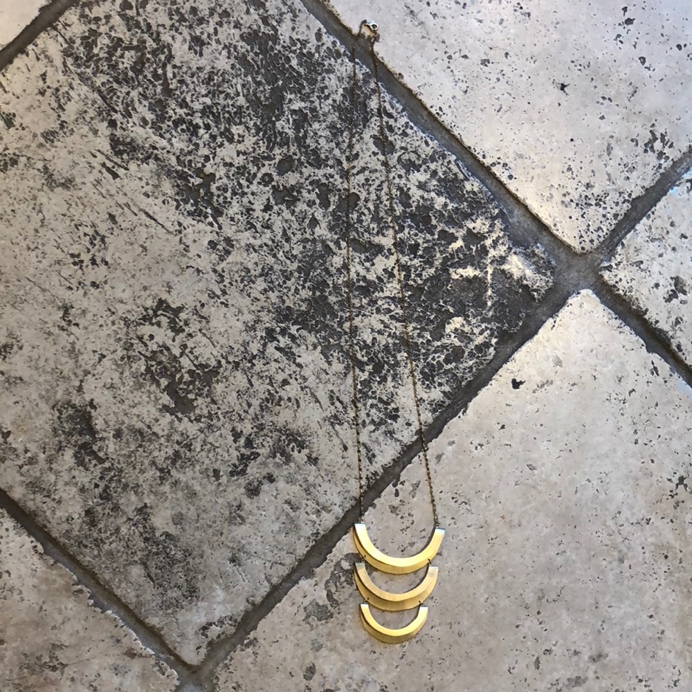 Anthropologie gold necklace